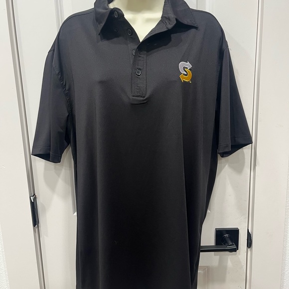 Subway Sandwiches Manager Staff Employee Polo Shirt Uniform Mens Large Black - Picture 2 of 10